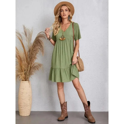 Swing layered dress