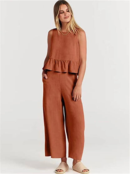 Adeline - Summer set pants and top