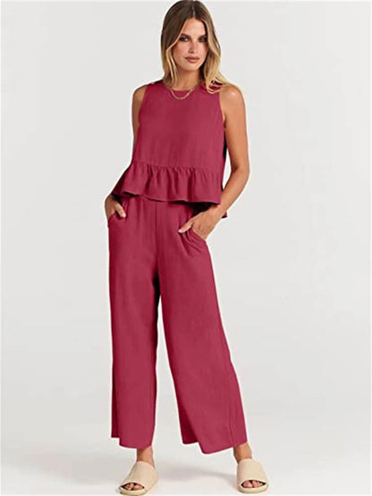 Adeline - Summer set pants and top