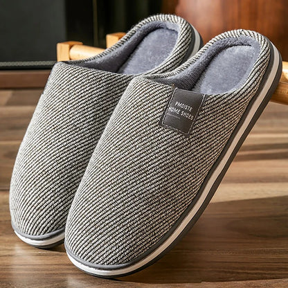 Komfort-Memory-Foam-Hausschuhe – Warme Rutschfeste Indoor-Schuhe für Herren