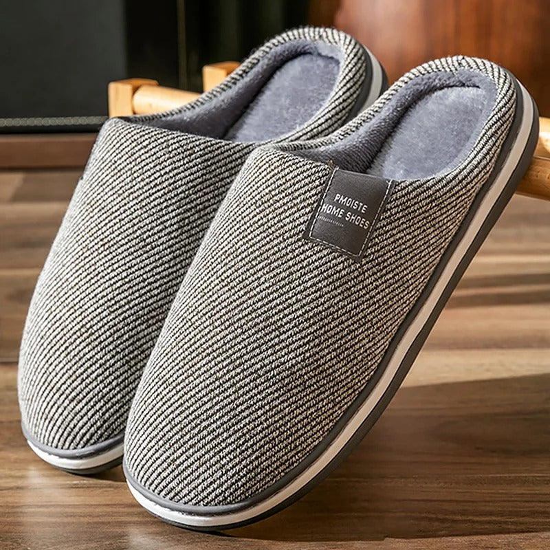 Komfort-Memory-Foam-Hausschuhe – Warme Rutschfeste Indoor-Schuhe für Herren