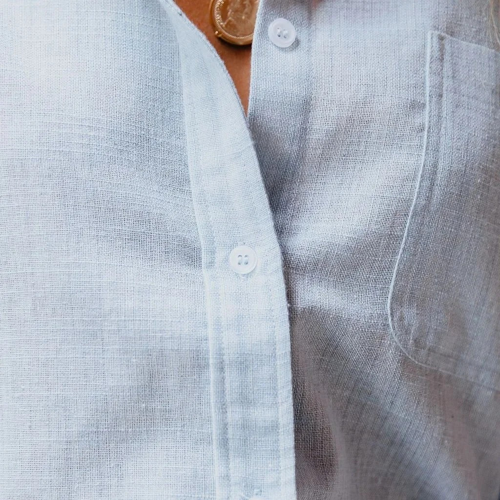 Elegantes Langarmhemd mit Knöpfen
