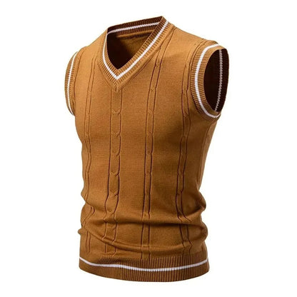 Warme Herren Pullover Weste