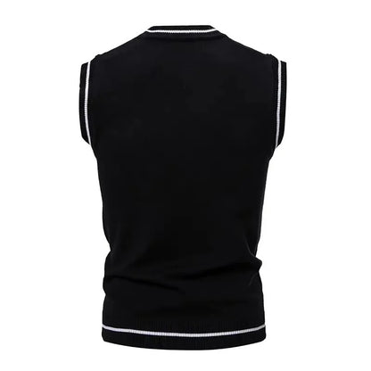 Warme Herren Pullover Weste