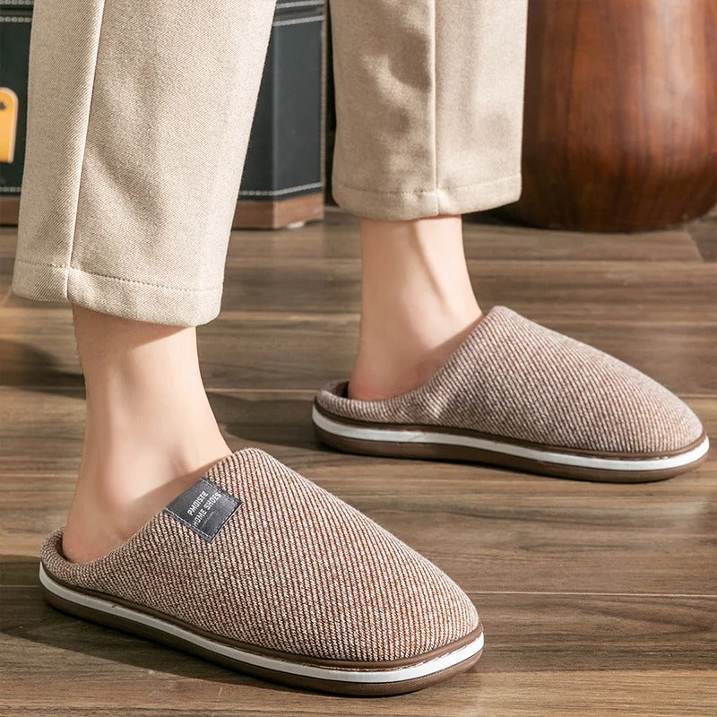 Komfort-Memory-Foam-Hausschuhe – Warme Rutschfeste Indoor-Schuhe für Herren
