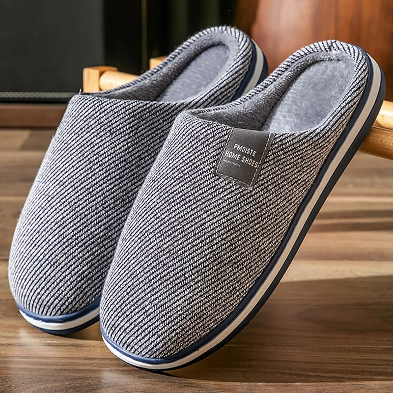 Komfort-Memory-Foam-Hausschuhe – Warme Rutschfeste Indoor-Schuhe für Herren