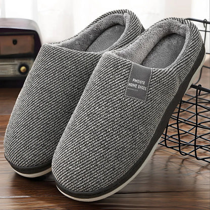 Komfort-Memory-Foam-Hausschuhe – Warme Rutschfeste Indoor-Schuhe für Herren