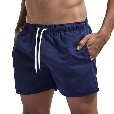 Schnell trocknende Herren-Badehose mit Taschen