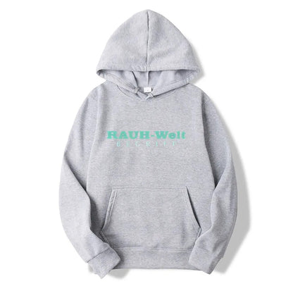 Rauh Welt Begriff RWB Hoodie – Minty Logo Print Pullover für Herren