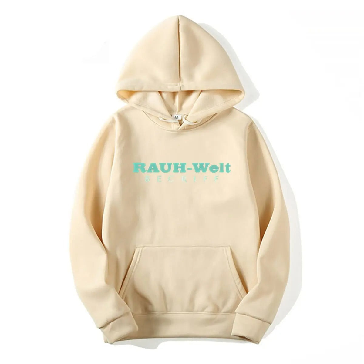 Rauh Welt Begriff RWB Hoodie – Minty Logo Print Pullover für Herren