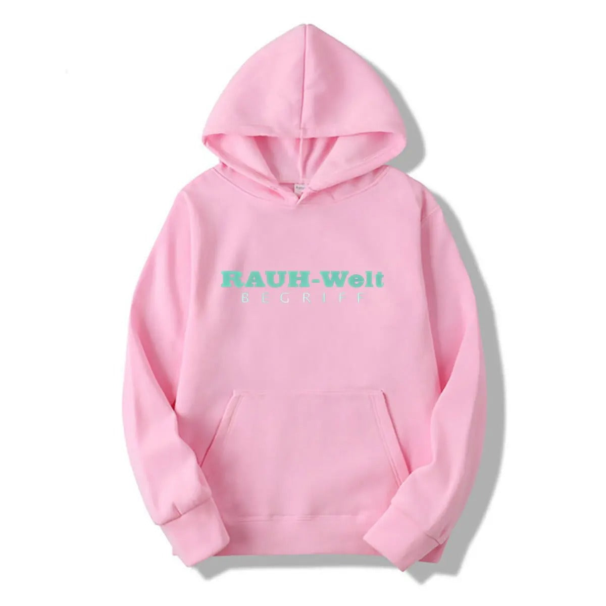 Rauh Welt Begriff RWB Hoodie – Minty Logo Print Pullover für Herren