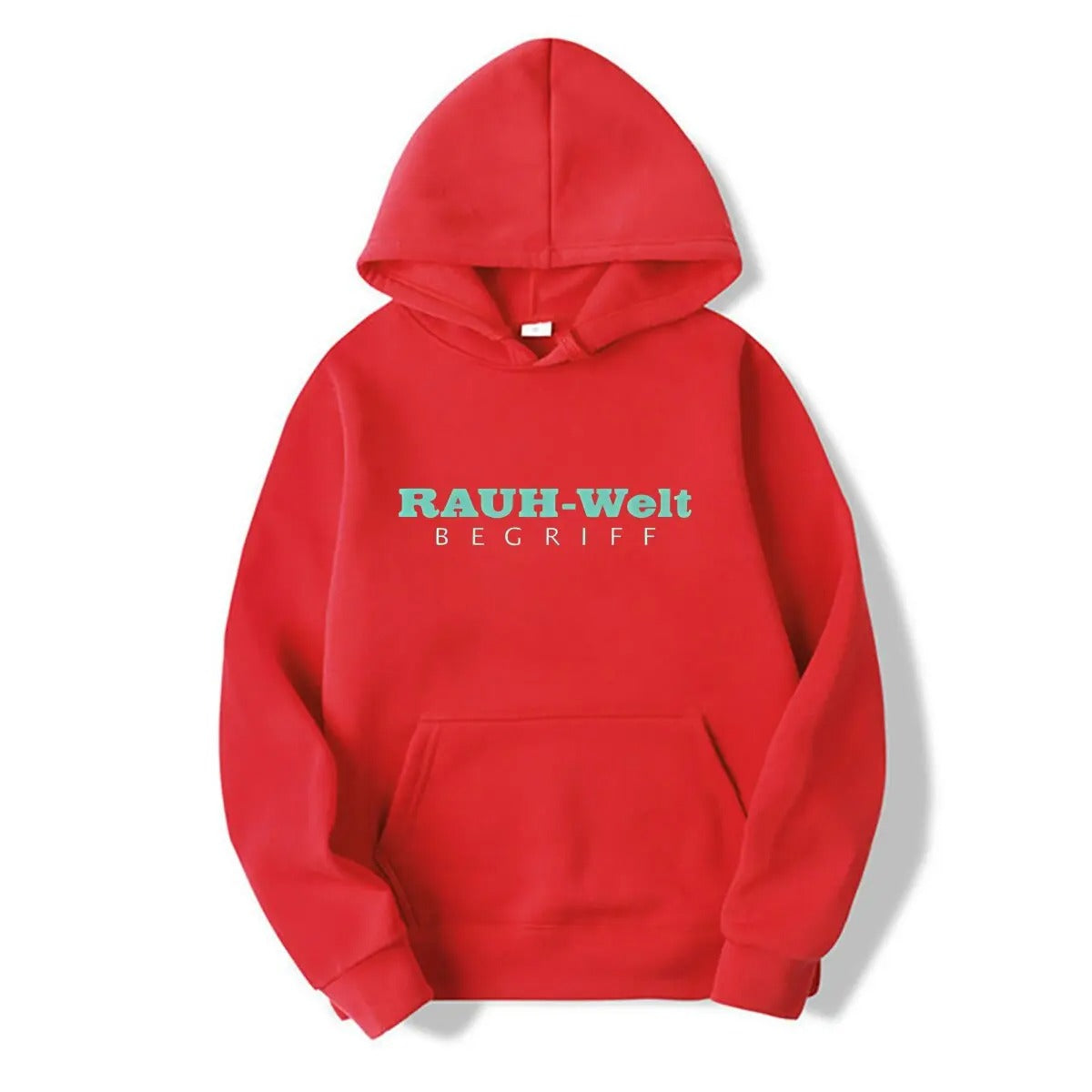 Rauh Welt Begriff RWB Hoodie – Minty Logo Print Pullover für Herren