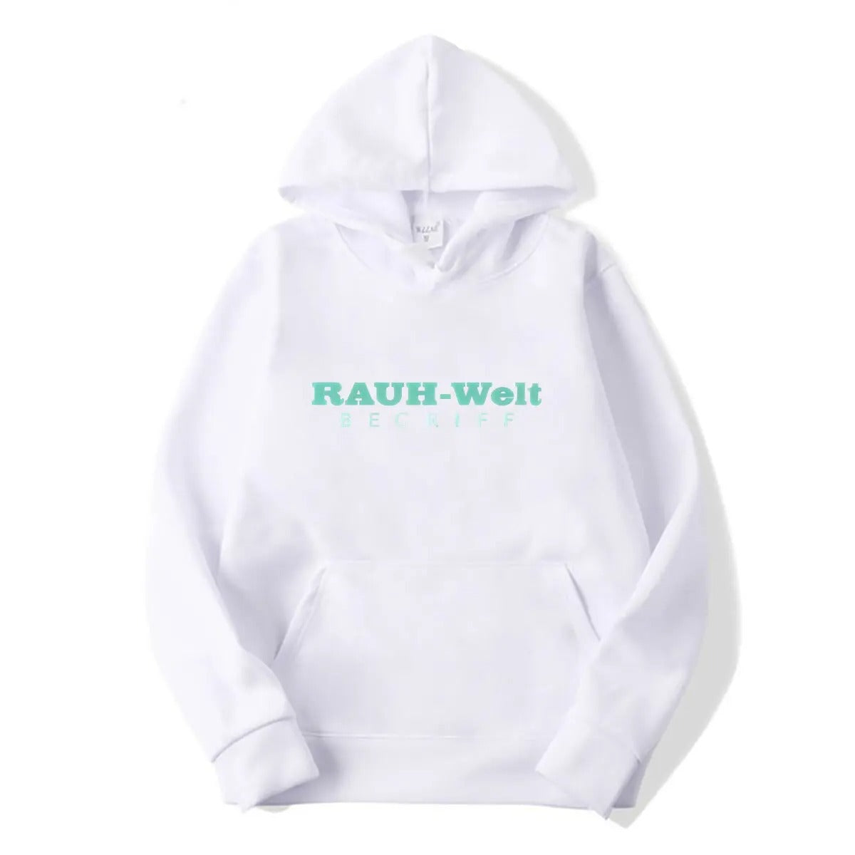 Rauh Welt Begriff RWB Hoodie – Minty Logo Print Pullover für Herren