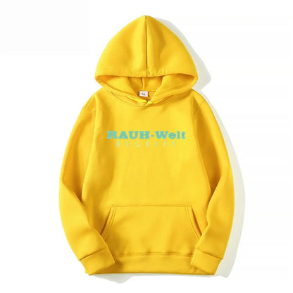 Rauh Welt Begriff RWB Hoodie – Minty Logo Print Pullover für Herren