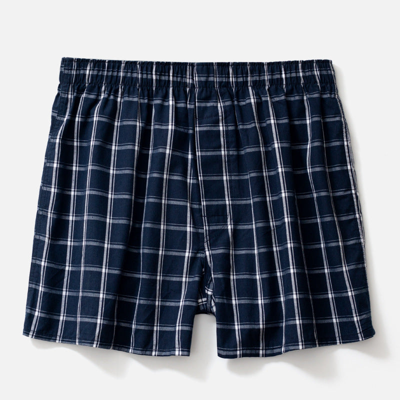 Herren Baumwoll-Boxershorts – Bequeme gewebte Unterwäsche Trunks für den täglichen Gebrauch