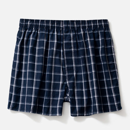 Herren Baumwoll-Boxershorts – Bequeme gewebte Unterwäsche Trunks für den täglichen Gebrauch