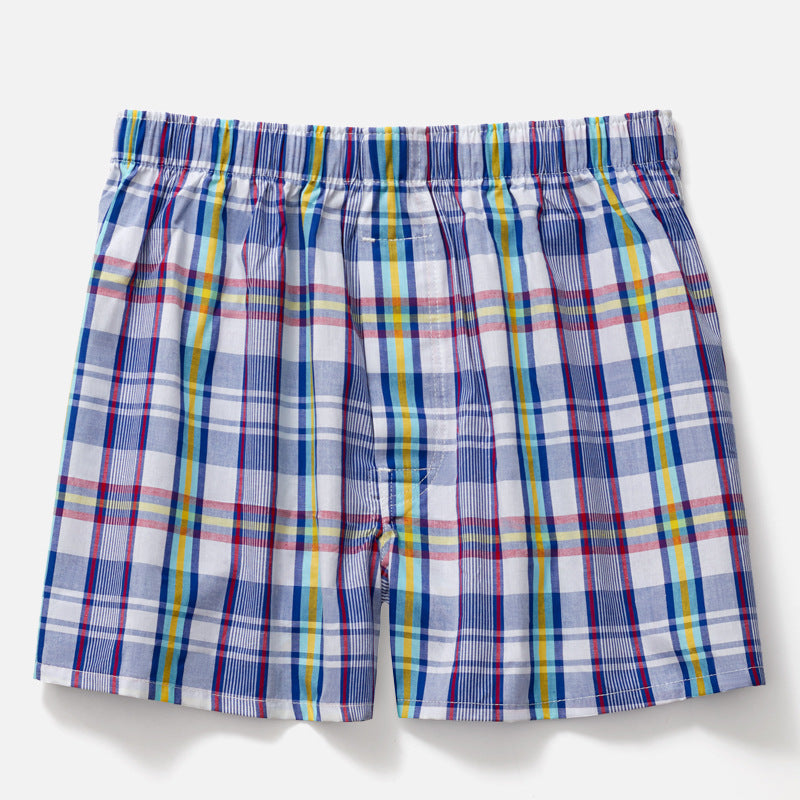 Herren Baumwoll-Boxershorts – Bequeme gewebte Unterwäsche Trunks für den täglichen Gebrauch