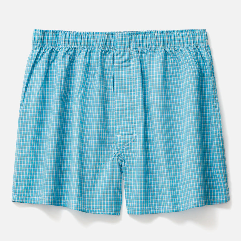 Herren Baumwoll-Boxershorts – Bequeme gewebte Unterwäsche Trunks für den täglichen Gebrauch