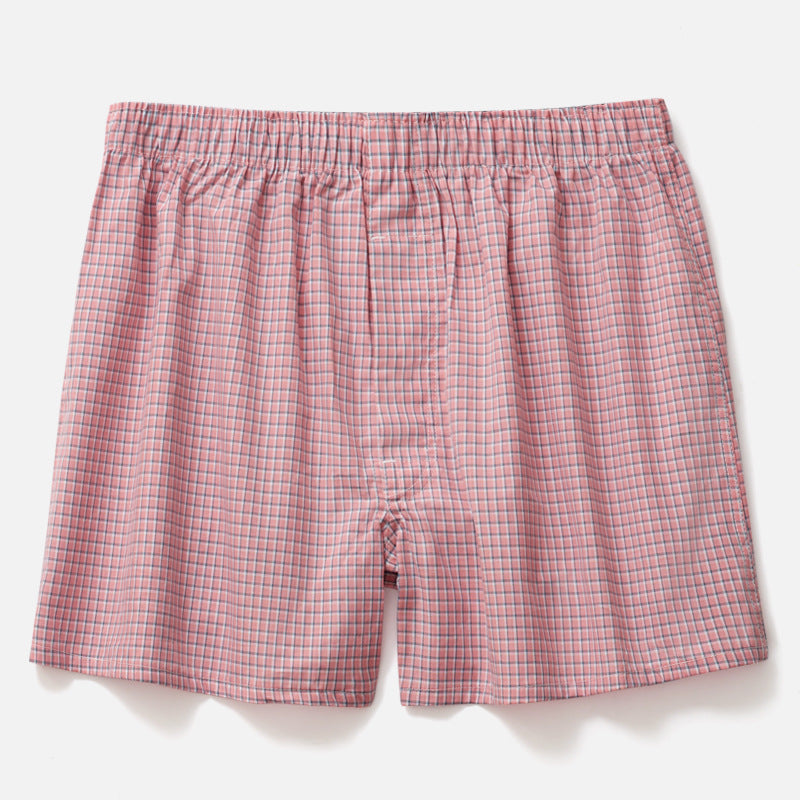 Herren Baumwoll-Boxershorts – Bequeme gewebte Unterwäsche Trunks für den täglichen Gebrauch
