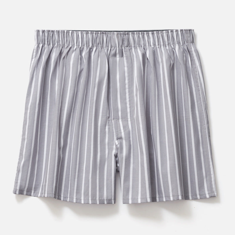 Herren Baumwoll-Boxershorts – Bequeme gewebte Unterwäsche Trunks für den täglichen Gebrauch