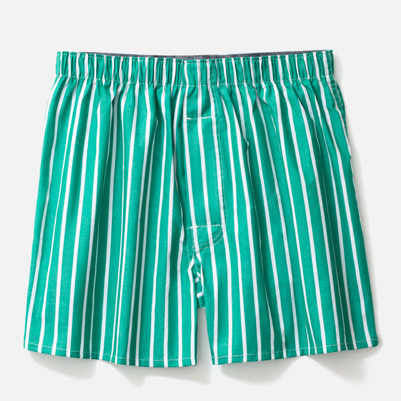 Herren Baumwoll-Boxershorts – Bequeme gewebte Unterwäsche Trunks für den täglichen Gebrauch