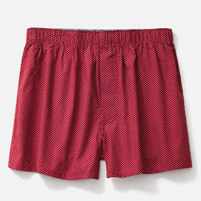 Herren Baumwoll-Boxershorts – Bequeme gewebte Unterwäsche Trunks für den täglichen Gebrauch