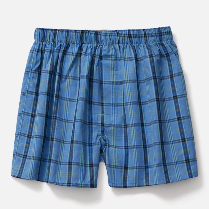Herren Baumwoll-Boxershorts – Bequeme gewebte Unterwäsche Trunks für den täglichen Gebrauch