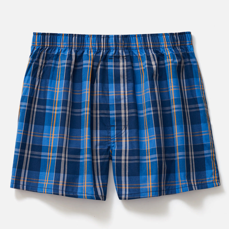 Herren Baumwoll-Boxershorts – Bequeme gewebte Unterwäsche Trunks für den täglichen Gebrauch
