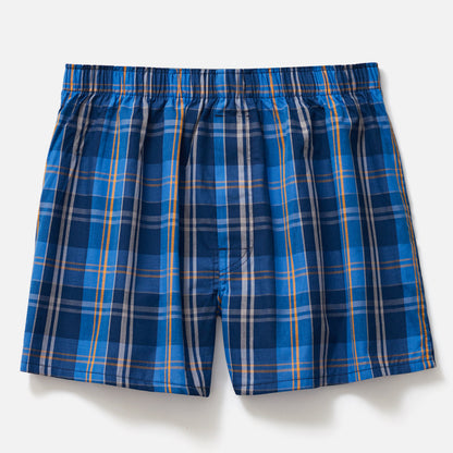 Herren Baumwoll-Boxershorts – Bequeme gewebte Unterwäsche Trunks für den täglichen Gebrauch