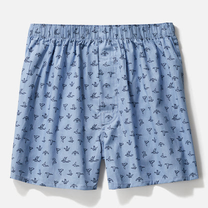 Herren Baumwoll-Boxershorts – Bequeme gewebte Unterwäsche Trunks für den täglichen Gebrauch