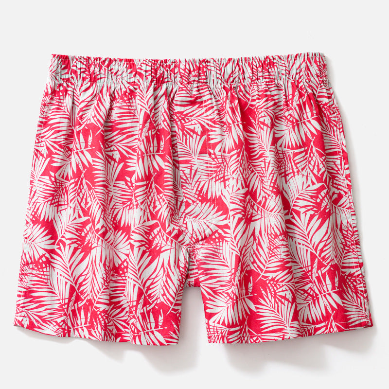 Boxershorts aus Baumwolle für Herren – atmungsaktive, gewebte Boxershorts mit bequemer Passform