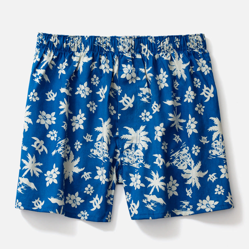 Boxershorts aus Baumwolle für Herren – atmungsaktive, gewebte Boxershorts mit bequemer Passform