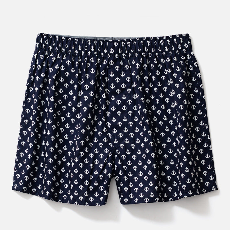 Boxershorts aus Baumwolle für Herren – atmungsaktive, gewebte Boxershorts mit bequemer Passform