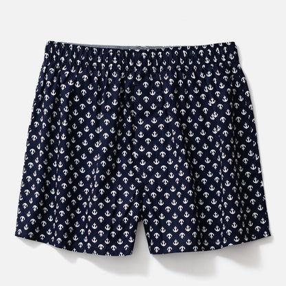 Boxershorts aus Baumwolle für Herren – atmungsaktive, gewebte Boxershorts mit bequemer Passform