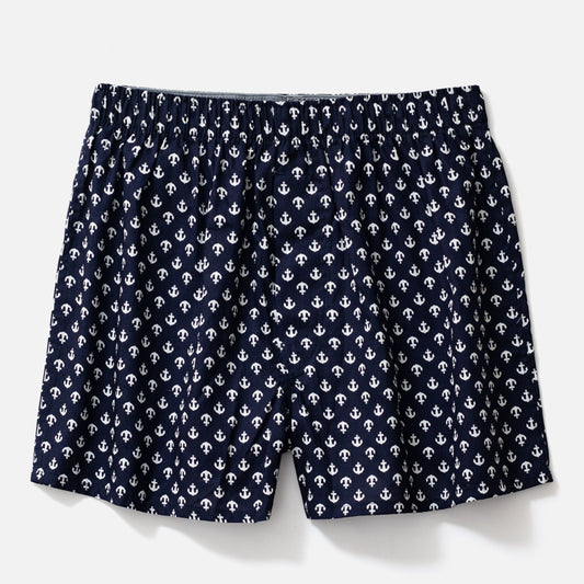 Boxershorts aus Baumwolle für Herren – atmungsaktive, gewebte Boxershorts mit bequemer Passform