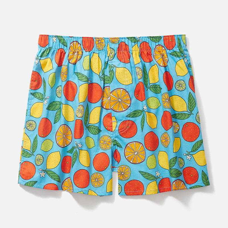 Boxershorts aus Baumwolle für Herren – atmungsaktive, gewebte Boxershorts mit bequemer Passform