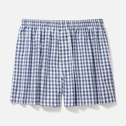 Boxershorts aus Baumwolle für Herren – atmungsaktive, gewebte Boxershorts mit bequemer Passform