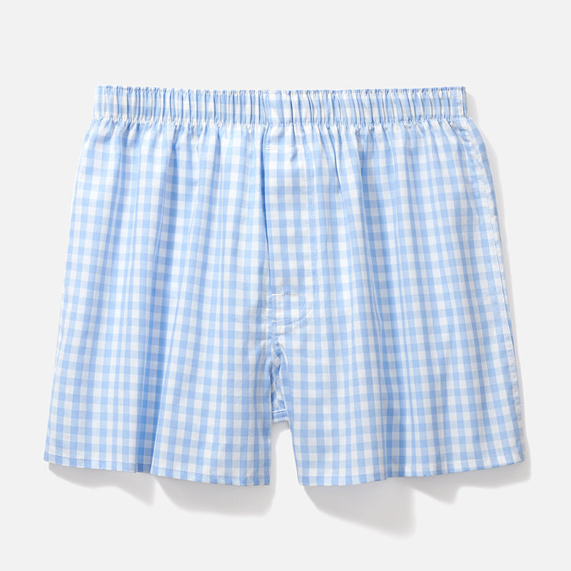 Boxershorts aus Baumwolle für Herren – atmungsaktive, gewebte Boxershorts mit bequemer Passform