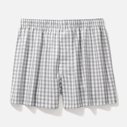 Boxershorts aus Baumwolle für Herren – atmungsaktive, gewebte Boxershorts mit bequemer Passform