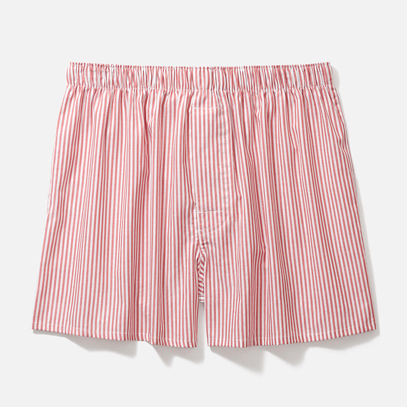 Boxershorts aus Baumwolle für Herren – atmungsaktive, gewebte Boxershorts mit bequemer Passform