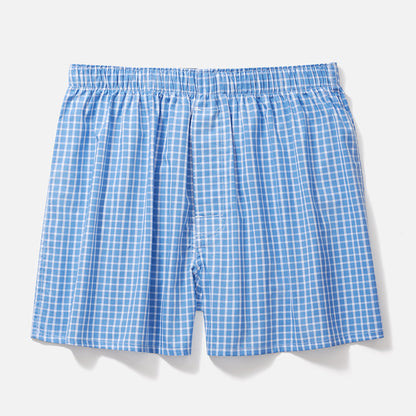 Boxershorts aus Baumwolle für Herren – atmungsaktive, gewebte Boxershorts mit bequemer Passform