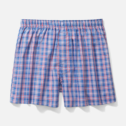 Boxershorts aus Baumwolle für Herren – atmungsaktive, gewebte Boxershorts mit bequemer Passform