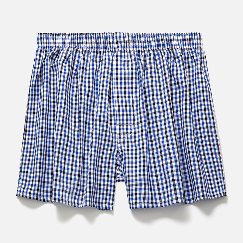 Boxershorts aus Baumwolle für Herren – atmungsaktive, gewebte Boxershorts mit bequemer Passform