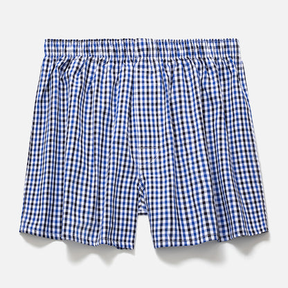Boxershorts aus Baumwolle für Herren – atmungsaktive, gewebte Boxershorts mit bequemer Passform