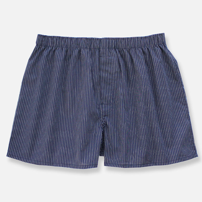 Boxershorts aus Baumwolle für Herren – atmungsaktive, gewebte Boxershorts mit bequemer Passform