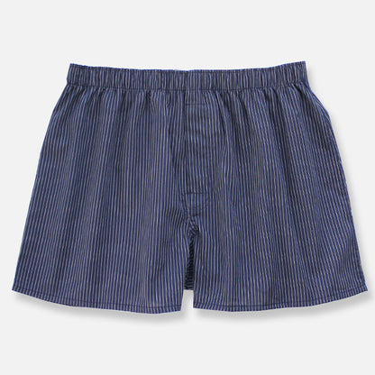 Boxershorts aus Baumwolle für Herren – atmungsaktive, gewebte Boxershorts mit bequemer Passform