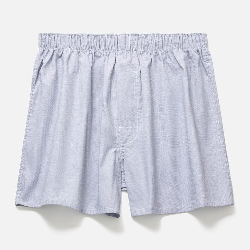 Boxershorts aus Baumwolle für Herren – atmungsaktive, gewebte Boxershorts mit bequemer Passform