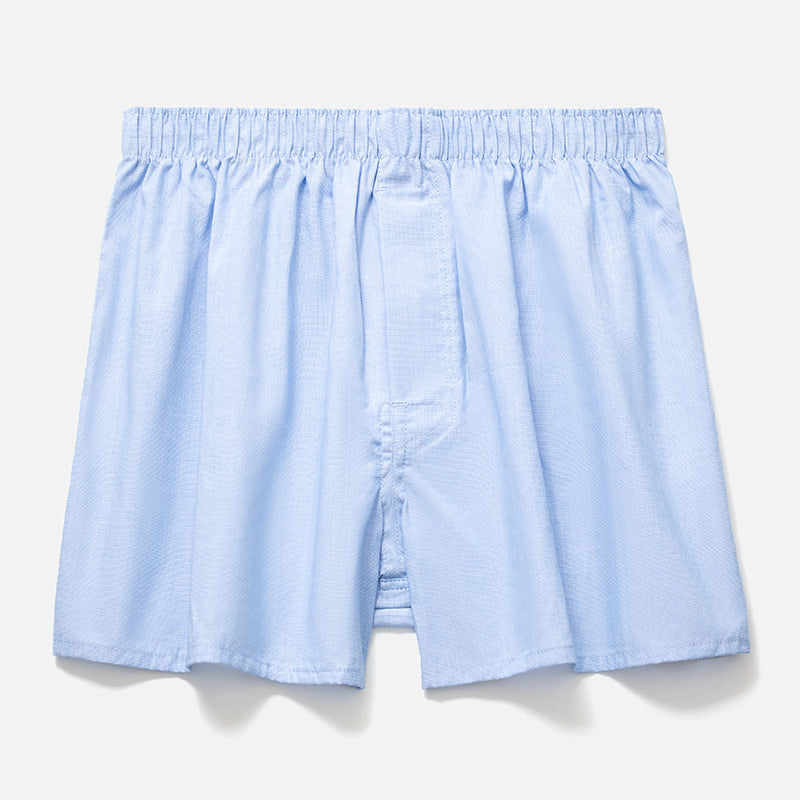 Boxershorts aus Baumwolle für Herren – atmungsaktive, gewebte Boxershorts mit bequemer Passform