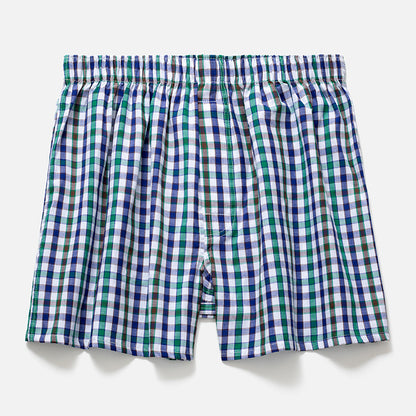 Boxershorts aus Baumwolle für Herren – atmungsaktive, gewebte Boxershorts mit bequemer Passform