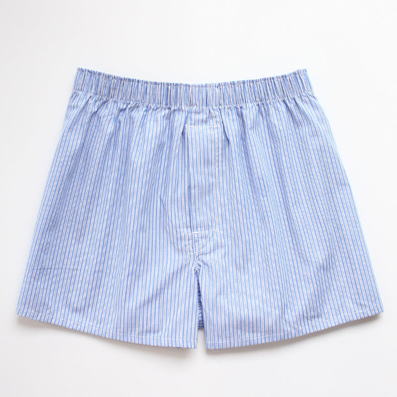 Boxershorts aus Baumwolle für Herren – atmungsaktive, gewebte Boxershorts mit bequemer Passform